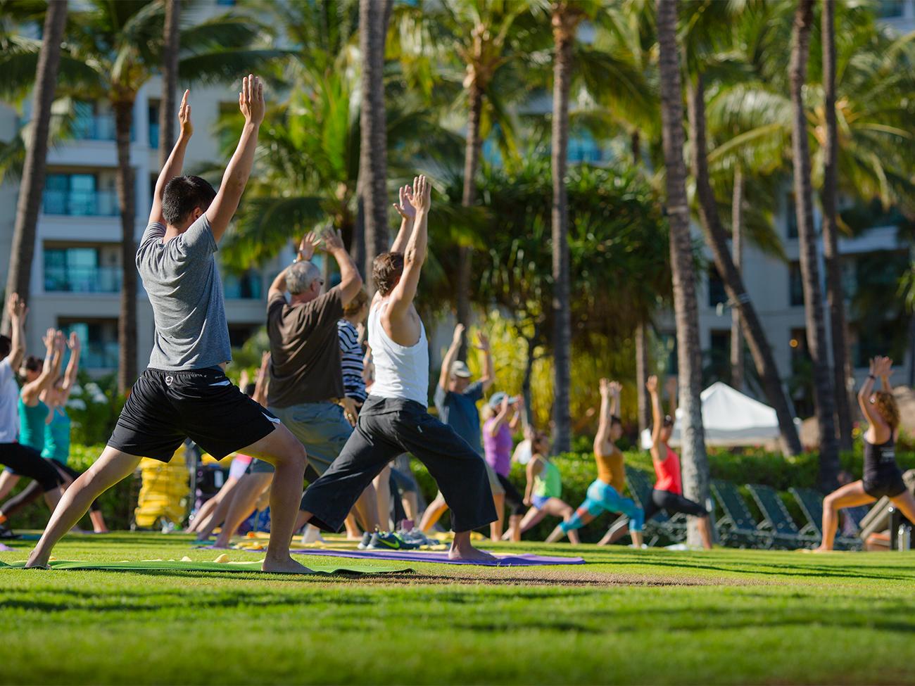 Outdoor Yoga
